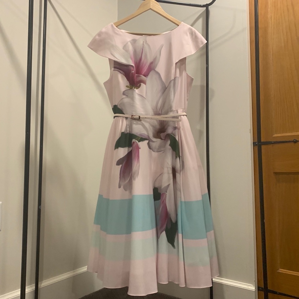 Ted Baker Floral Dress-Perfect condition